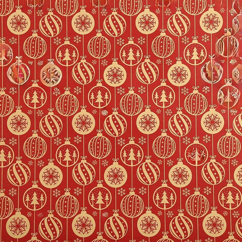 Christmas Gift Wrapping Paper Thickened Christmas Cowhide Wrapping Paper Christmas Tree Elk Gift Box Wrapping Paper